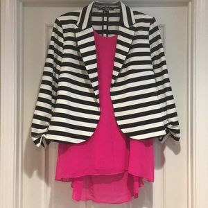 Amanda and Chelsea Striped Blazer 14